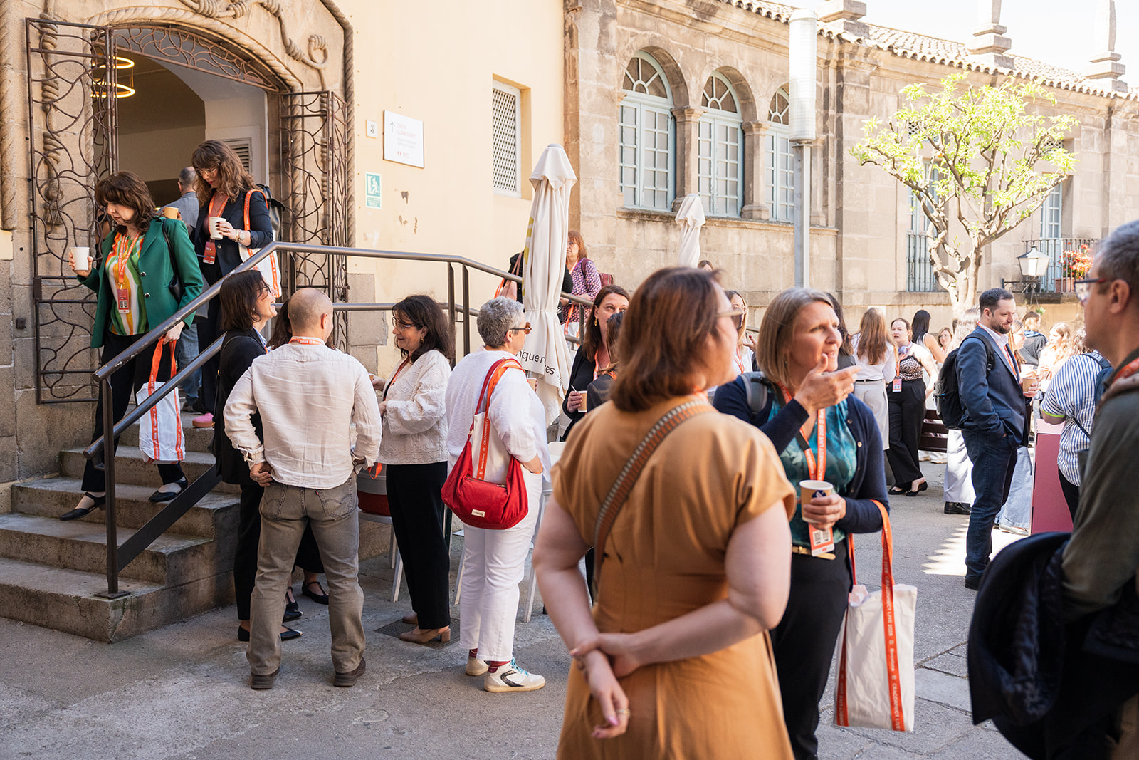 CRAs networking outdoors at CRACONNECT LIVE 2026