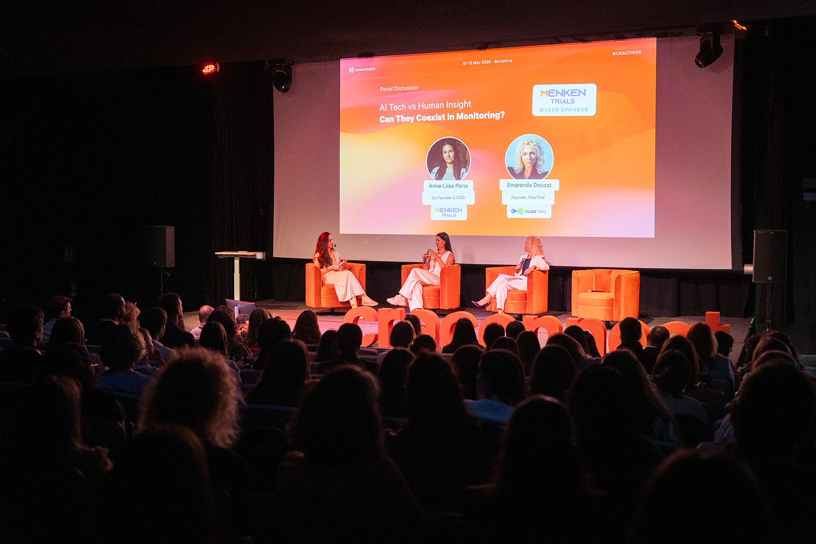 A panel discussion on the CRACONNECT LIVE 2026 stage